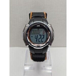 Timex 1440 Sports Digital Indiglo Alarm Chrono Watch 50M WR New Battery Mens
